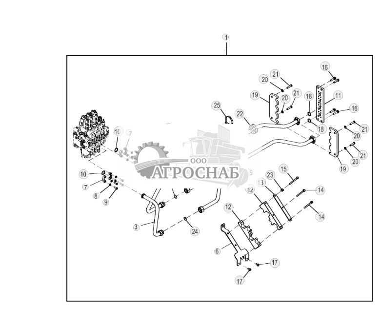 Комплект трубопроводов третьей секции - ST807083 269.jpg
